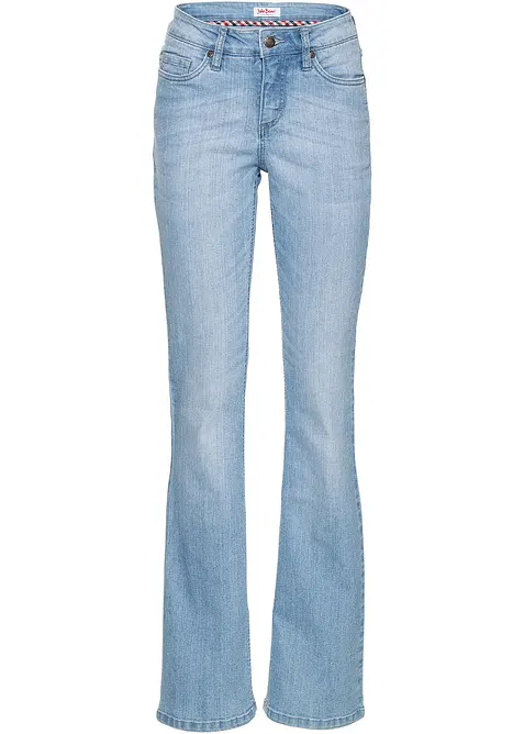 Bootcut-jeans Mid Waist, Komfort-Stretch, bonprix