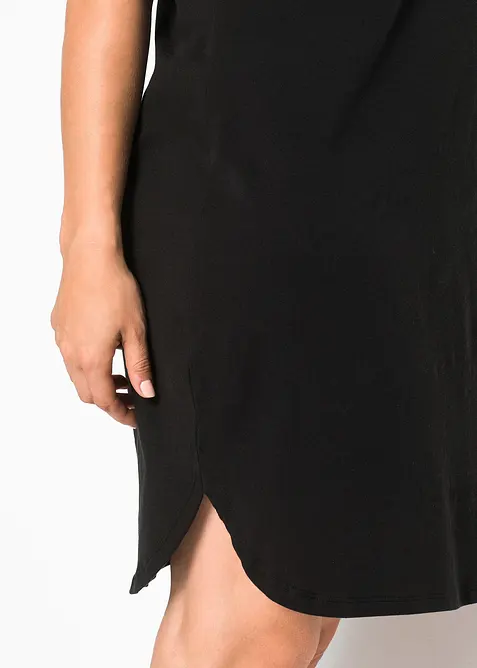 Kort nattkjole i 100% økologisk bomull, bonprix