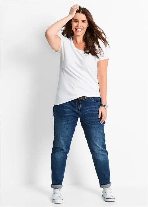 Figurn&aelig;r T-skjorte, bonprix