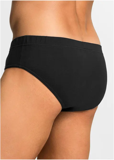 H&oslash;y truse med bomull (5-pack), bonprix