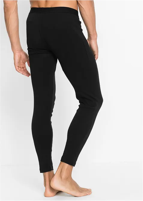 Lang underbukse av ribbet bomull, bonprix