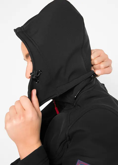 Stretch-softshelljakke, vannavvisende, bonprix