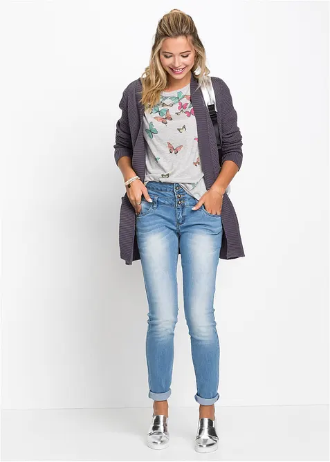 Topp i myk viskosemiks, bonprix