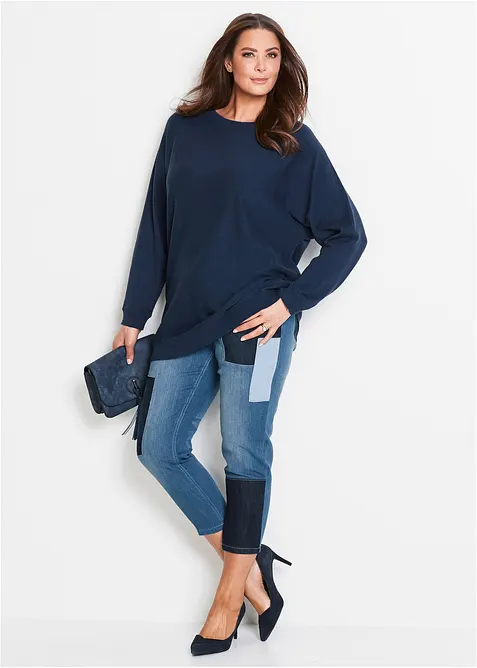 Genser med flaggermusermer, bonprix