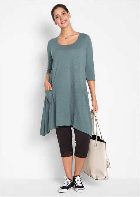 Caprileggings med blondedetalj, bonprix