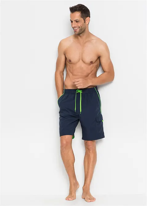 Badeshorts med sidelomme til herre, bonprix