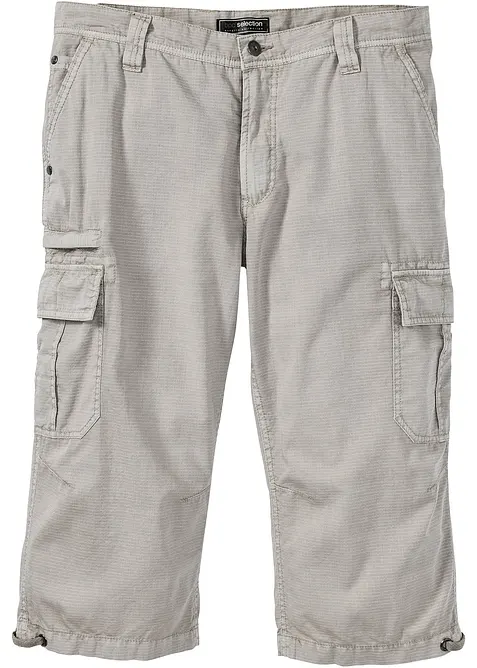 Regular Fit-cargo-bermudashorts i 100% bomull, lang, bonprix