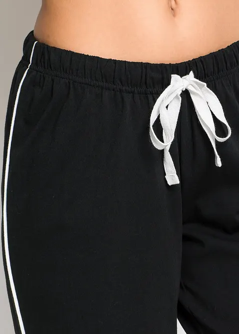 Pyjamas i 100% &oslash;kologisk bomull, bonprix