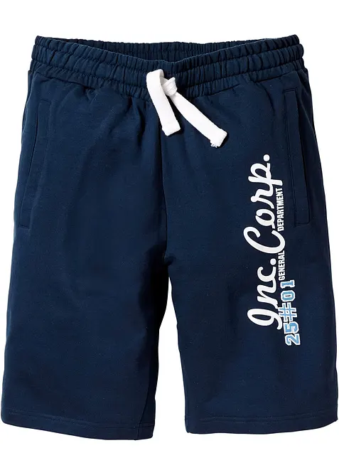 Sweat-bermuda i 100% bomull, bonprix