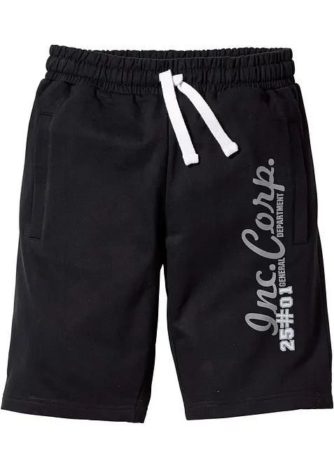 Sweat-bermuda i 100% bomull, bonprix
