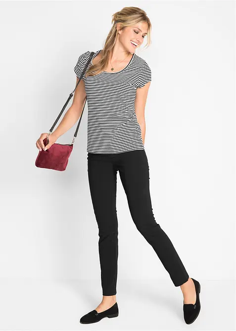 Bengalin-bukse med stretch, Straight, bonprix
