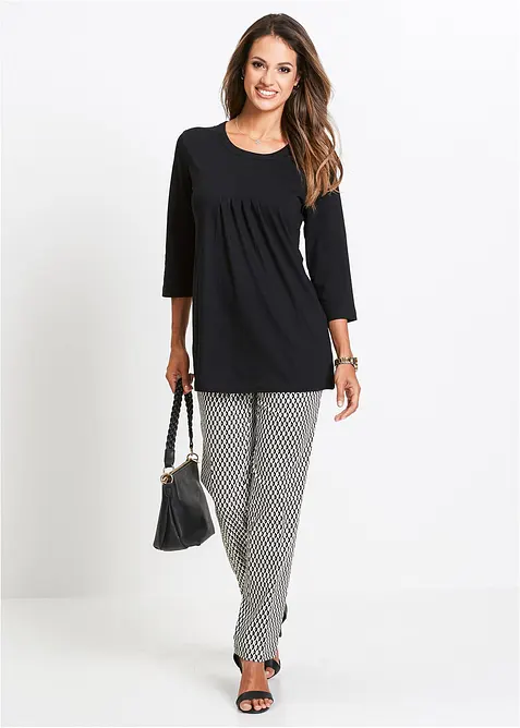 Lang topp i 100% bomull, bonprix