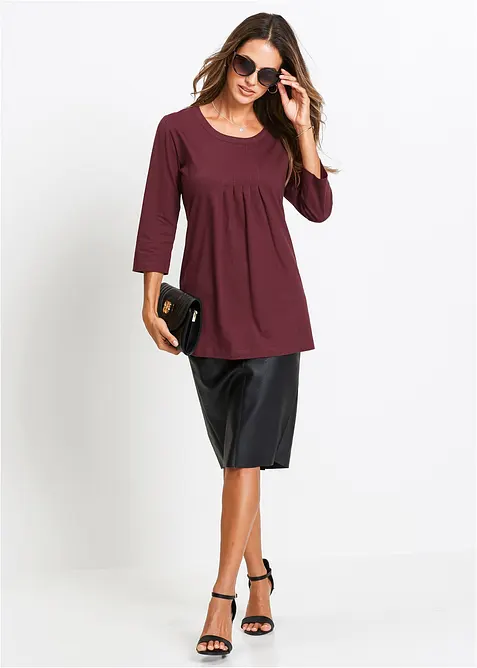 Lang topp i 100% bomull, bonprix