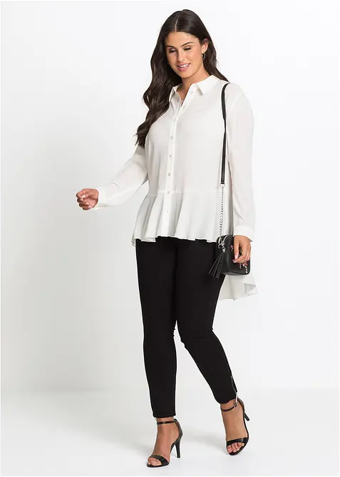 Jerseybukse i viskosemiks, bonprix