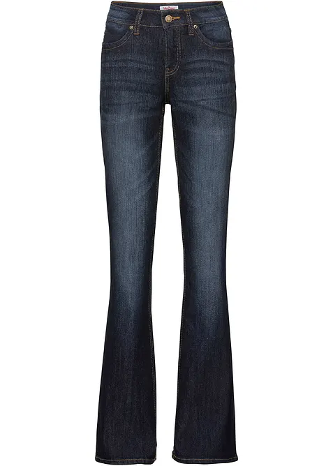 Bootcut-jeans Mid Waist, Komfort-Stretch, bonprix