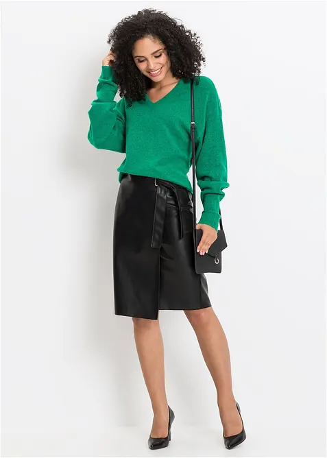 Oversized strikkegenser, bonprix