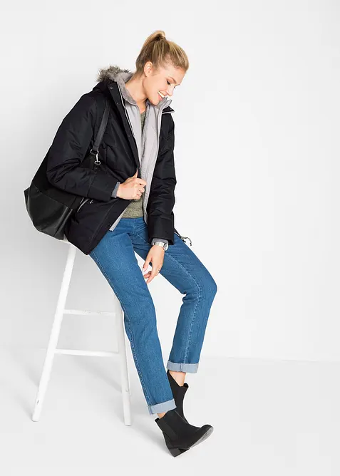 Vinterjakke i 2-i-1-look, bonprix