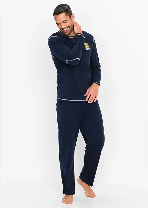 Pyjamas i 100% bomull, bonprix