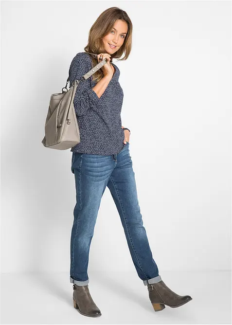 Topp i 100% økologisk bomull, bonprix