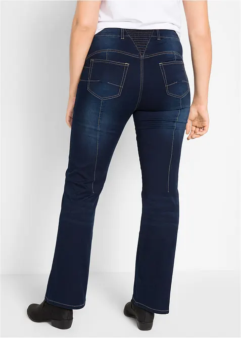 Bootcut-jeans Mid Waist, Shaping, bonprix