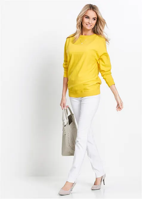 Pull on-bukse med stretch, bonprix