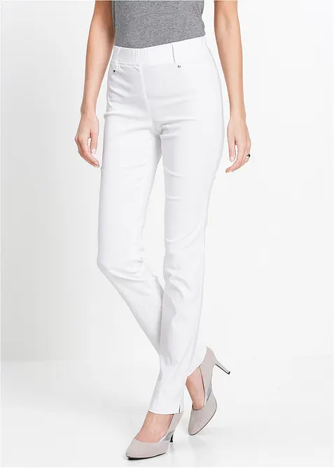 Pull on-bukse med stretch, bonprix
