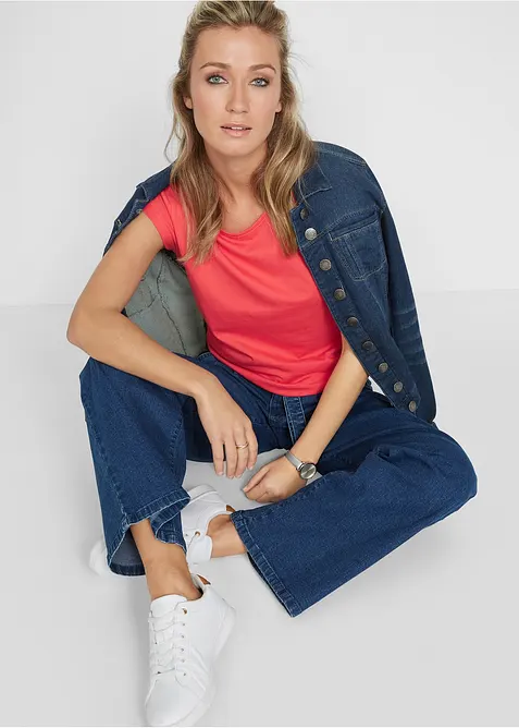 T-skjorte i 100% bomull, bonprix