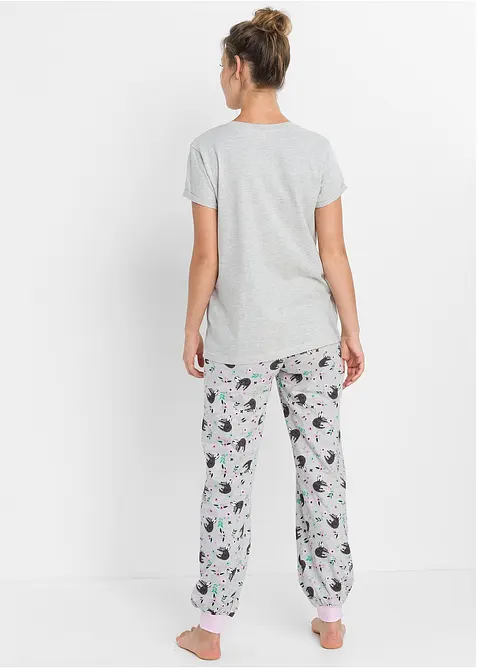 Pyjamas med korte ermer, bonprix