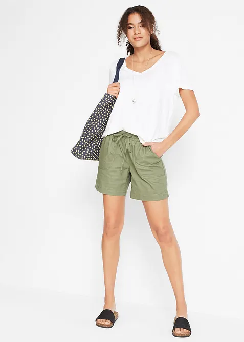 Topp i 100% lin, bonprix