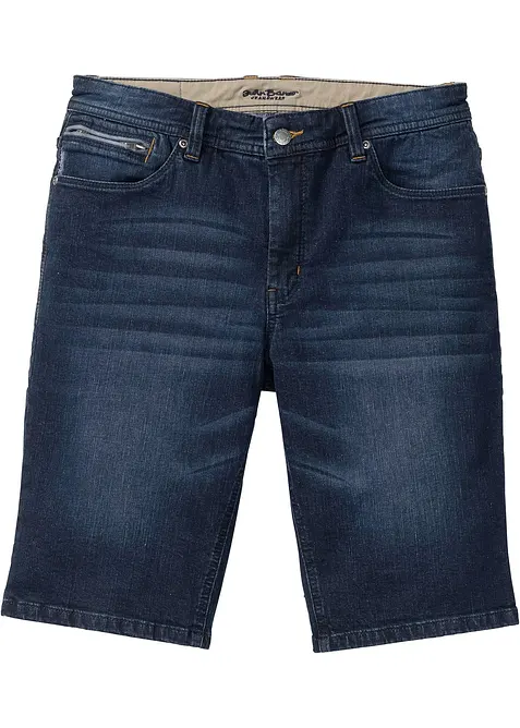 Bermudashorts i denim med stretch, Slim Fit, bonprix