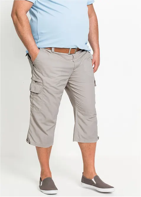 Regular Fit-cargo-bermudashorts i 100% bomull, lang, bonprix