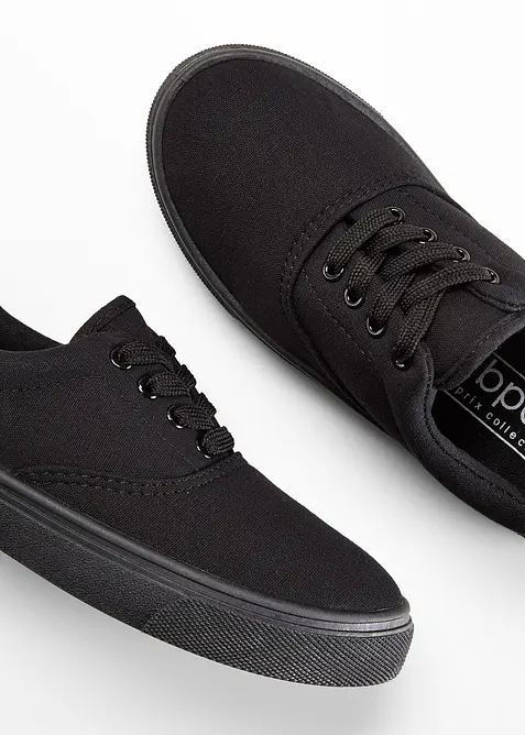 Sneakers i bomullskanvas, bonprix