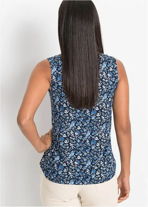 Ermeløs topp i viskosemiks, bonprix