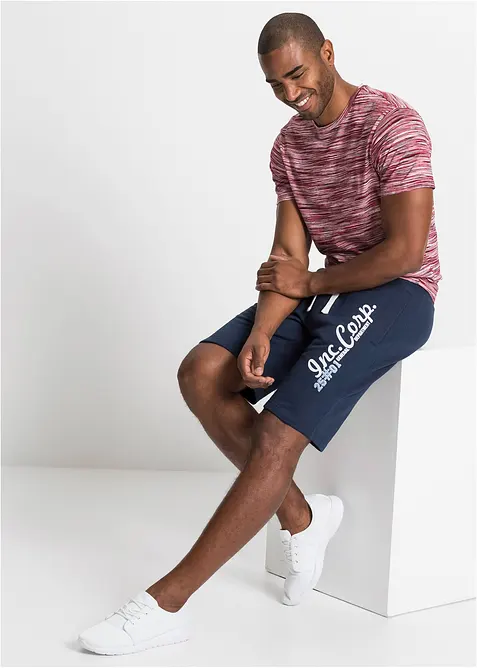 Sweat-bermuda i 100% bomull, bonprix
