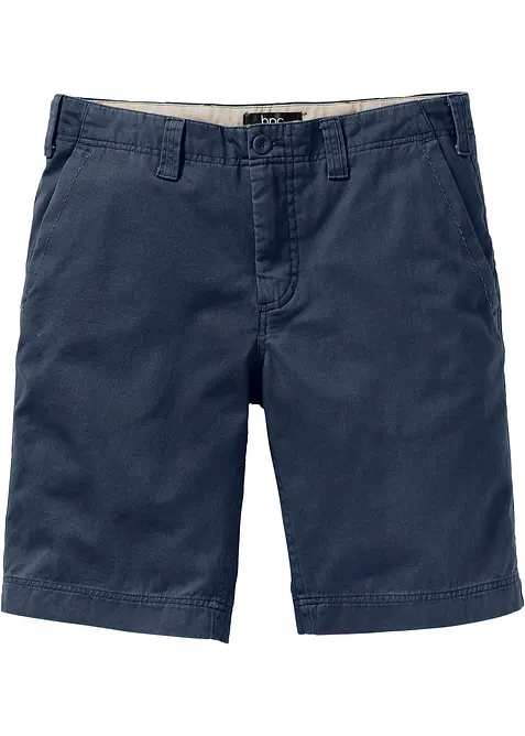 Chinos-bermuda i 100% bomull, Regular Fit, bonprix