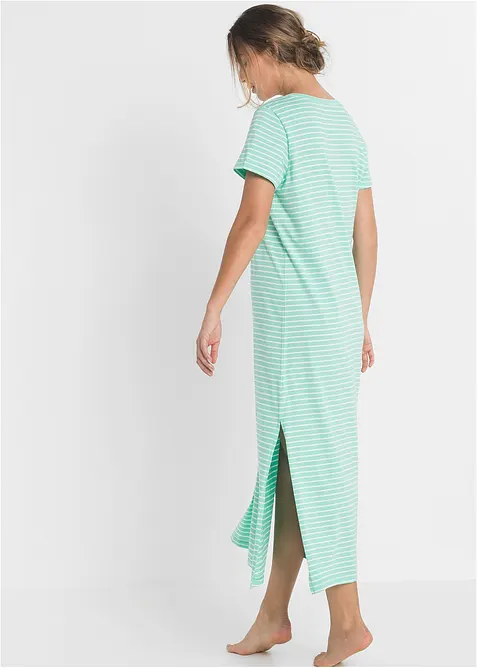 Lang nattkjole i 100% bomull, bonprix