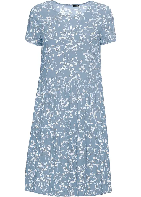 Minikjole i lett viskose, bonprix