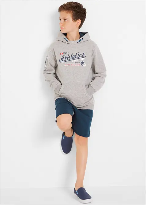 Trikot-bermudashorts i myk bomullsmiks (2-pack), bonprix