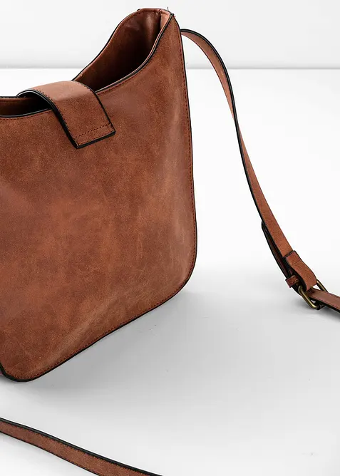 Skulderveske med dekorativ spenne, bonprix