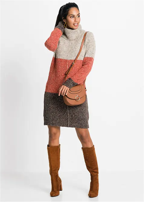 Strikkekjole, bonprix