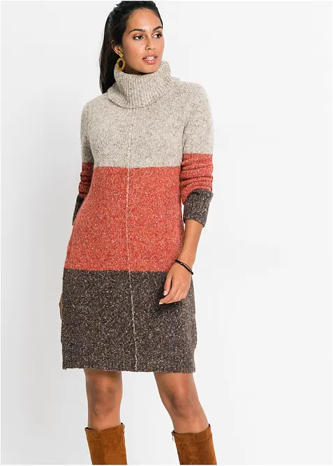 Strikkekjole, bonprix