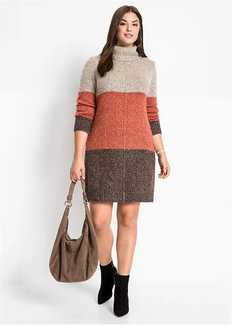 Strikkekjole, bonprix