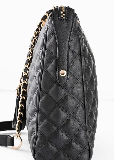 Håndveske med dekorative stikninger, bonprix