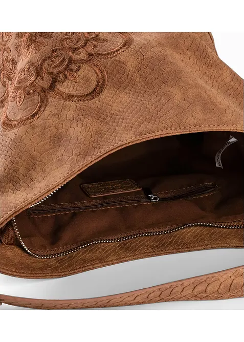 H&aring;ndveske med broderi, bonprix