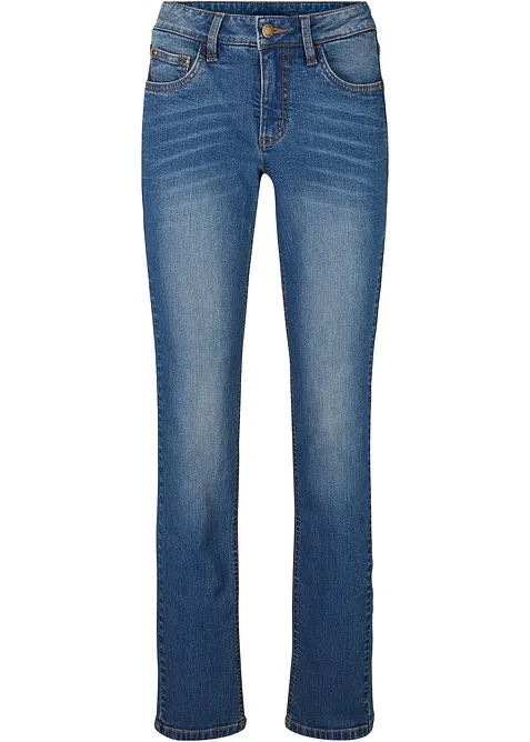 Straight-jeans Mid Waist, Stretch, bonprix