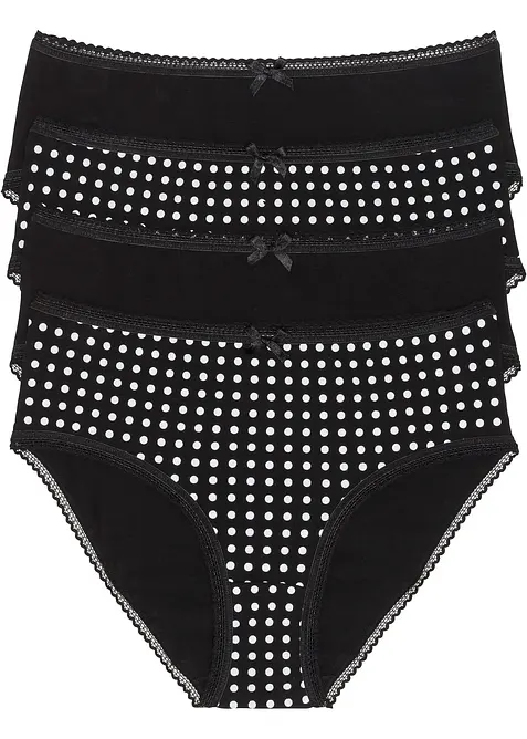 Høy truse (4-pack), bonprix