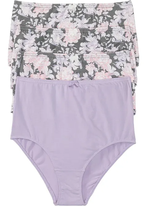 Høy truse (4-pack), bonprix