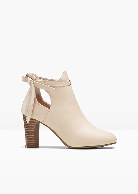 Ankelstøvletter med cut-outs, bonprix