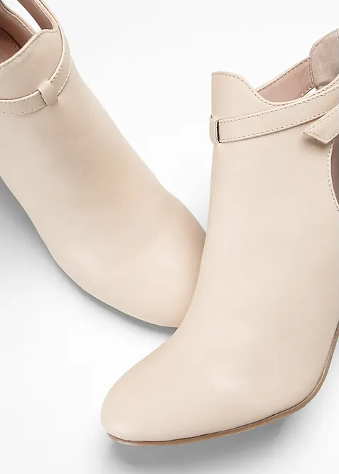 Ankelstøvletter med cut-outs, bonprix