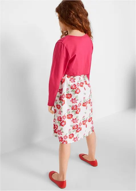 Kjole, belte og bolero (3-delt sett), bonprix